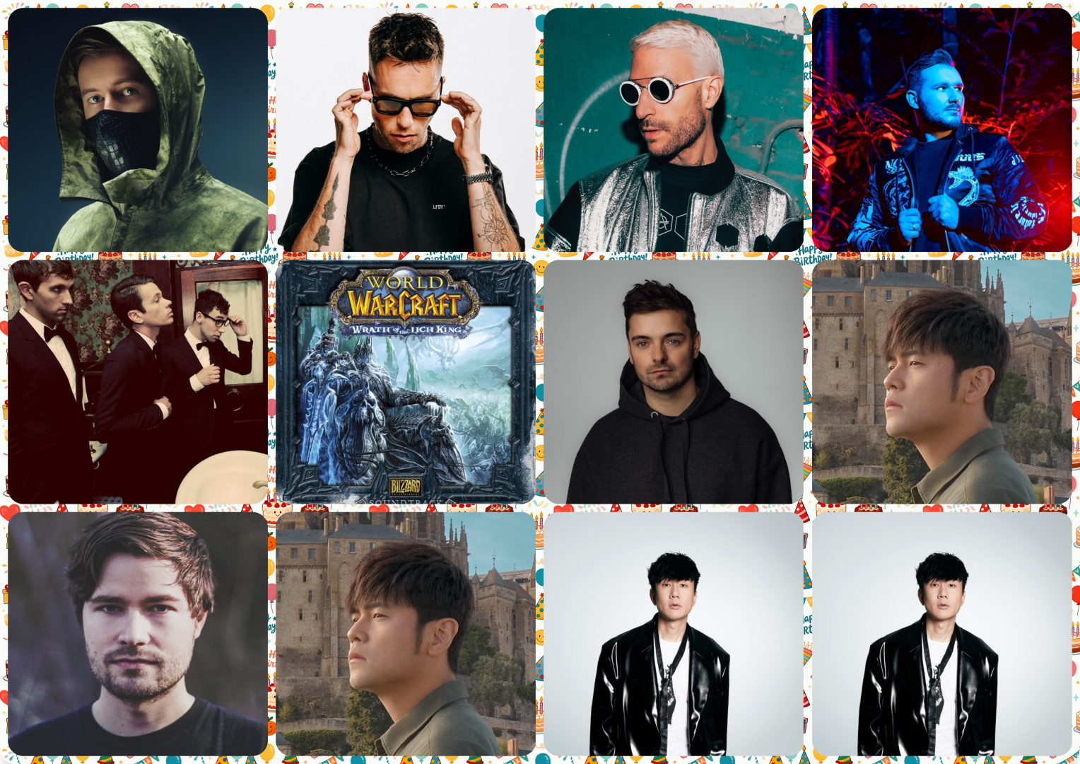 2025年度每月最爱艺人 每月最爱艺人